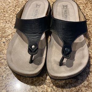 Mephisto leather sandals